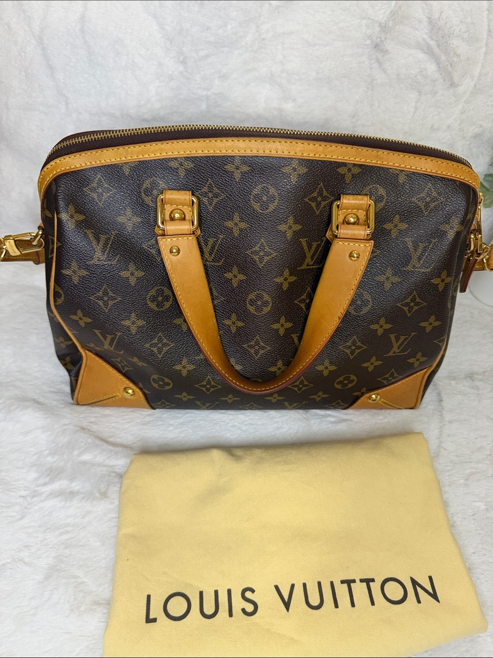 Louis Vuitton Retiro Monogram Canvas Top-Handle/Shoulder Satchel - Picture 7 of 17